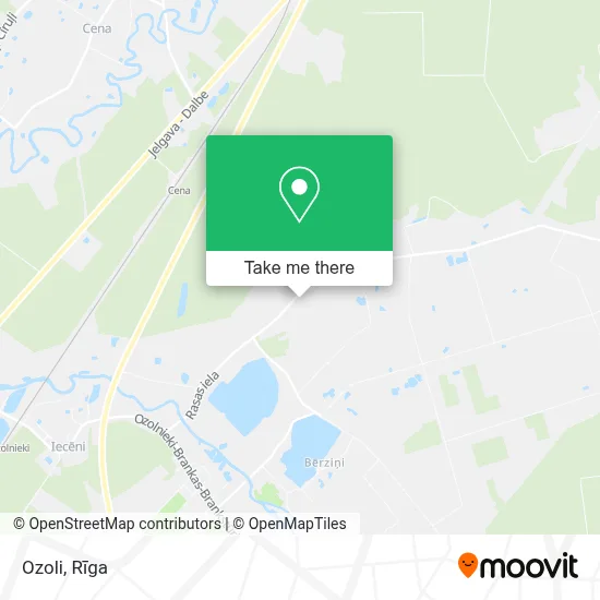 Ozoli map