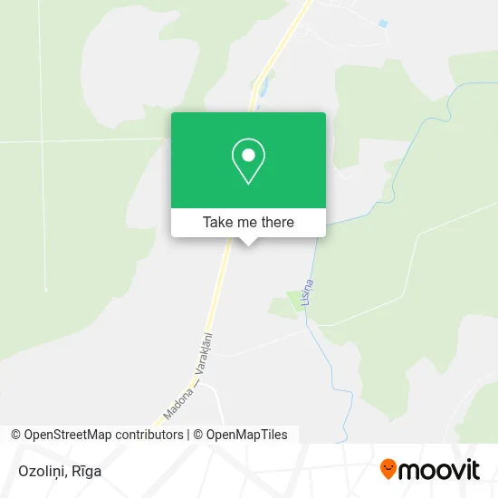 Ozoliņi map