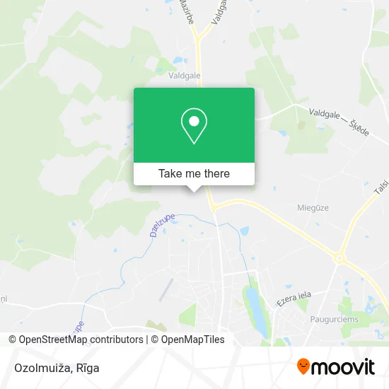 Ozolmuiža map