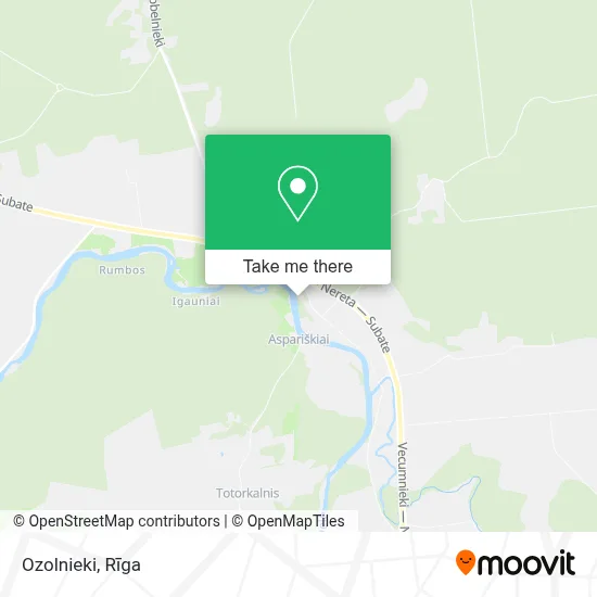 Ozolnieki map