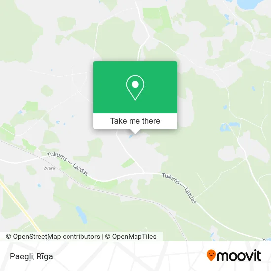 Paegļi map