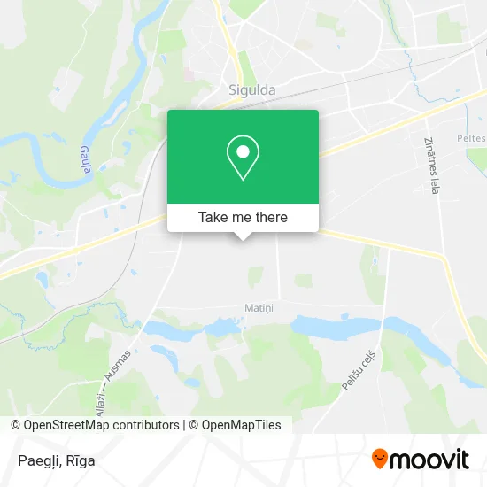 Paegļi map
