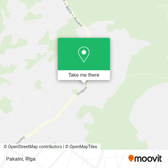Pakalni map