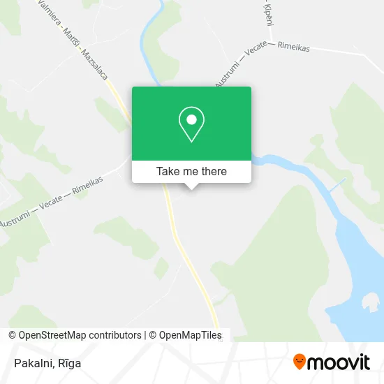 Pakalni map