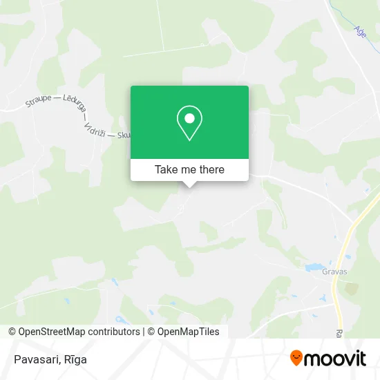 Pavasari map