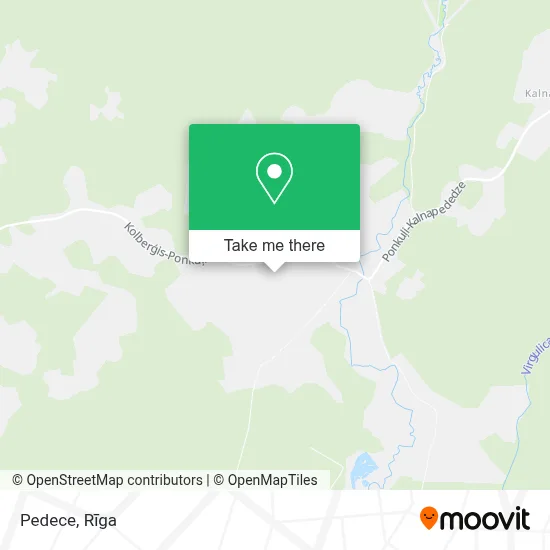 Pedece map