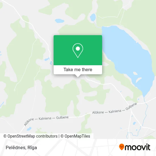 Pelēdnes map