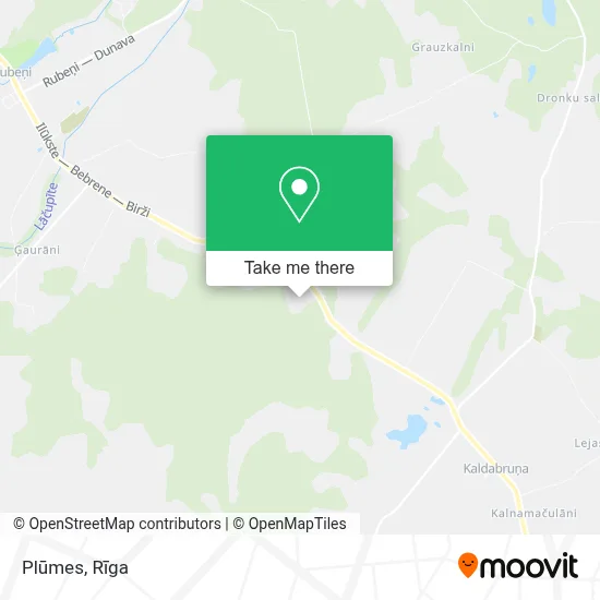 Plūmes map
