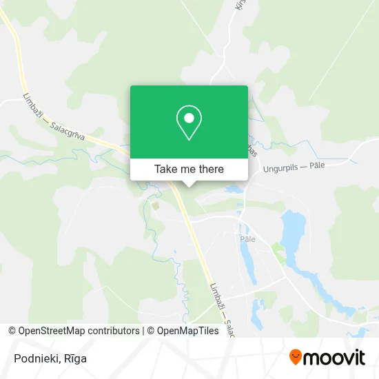 Podnieki map