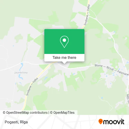 Pogasti map