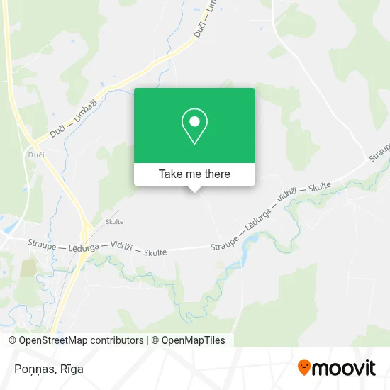 Poņņas map