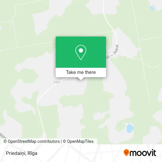 Priedaiņi map