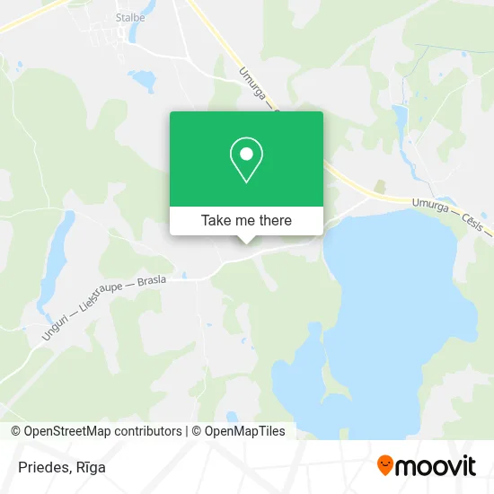 Priedes map