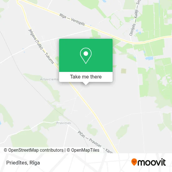 Priedītes map