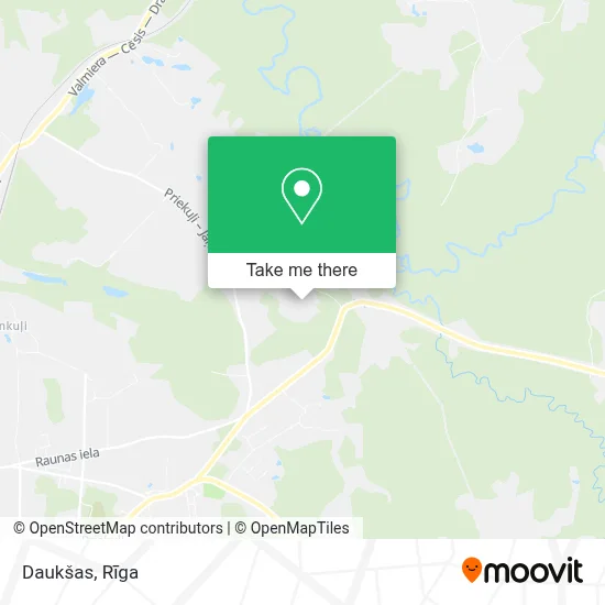 Daukšas map