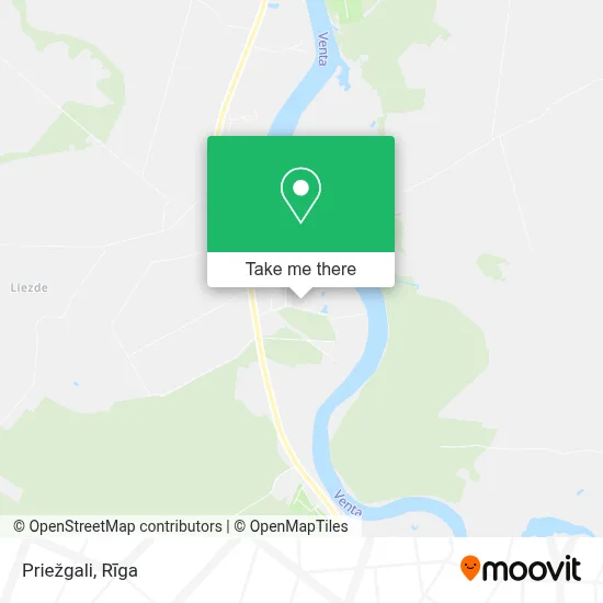 Priežgali map