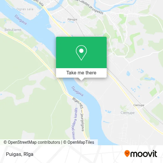 Puigas map