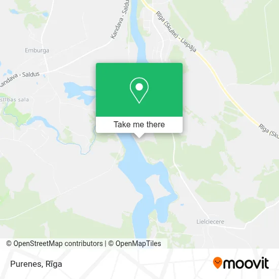 Purenes map