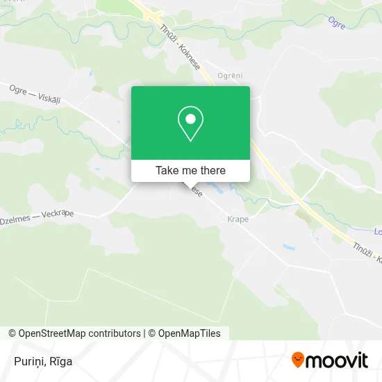 Puriņi map