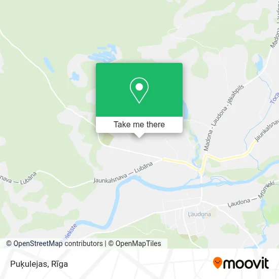Puķulejas map
