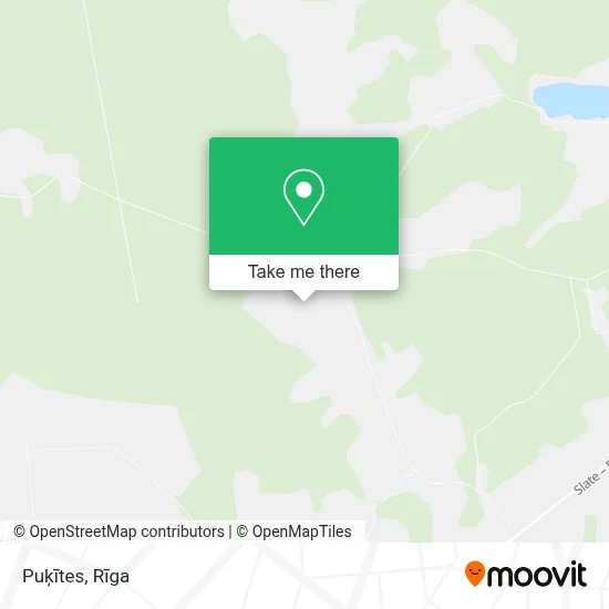 Puķītes map