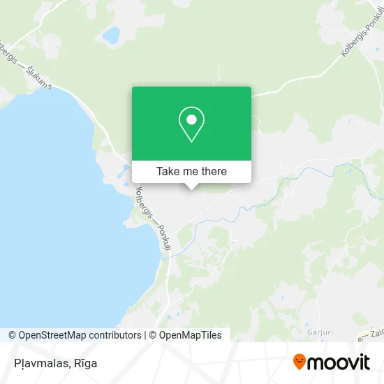 Pļavmalas map