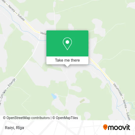 Raiņi map