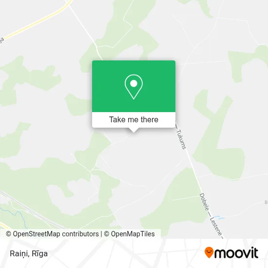 Raiņi map
