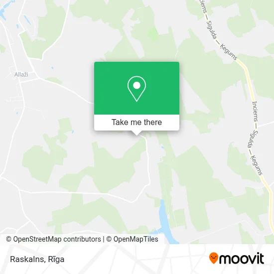 Raskalns map