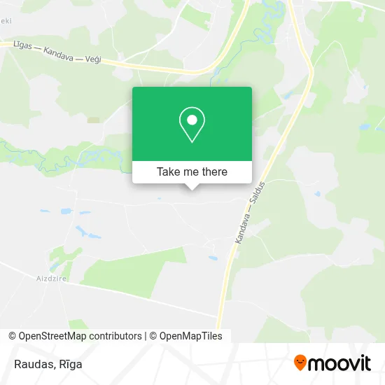 Raudas map
