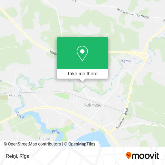 Reiņi map