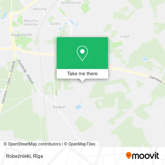 Robežnieki map