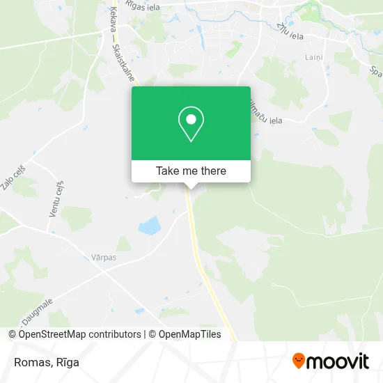 Romas map