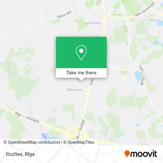 Rozītes map
