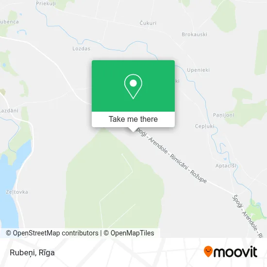 Rubeņi map
