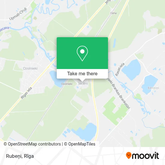 Rubeņi map