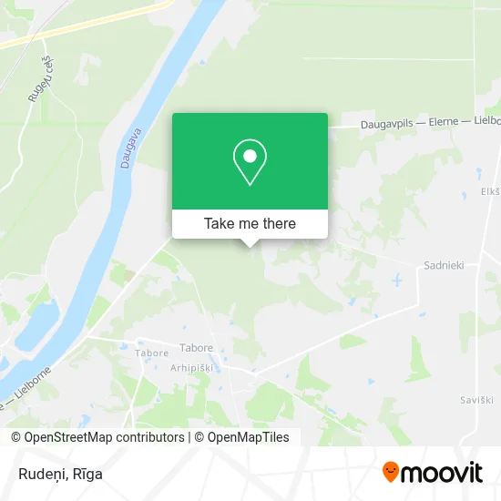 Rudeņi map