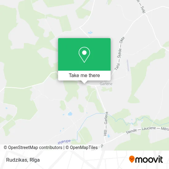 Rudzikas map