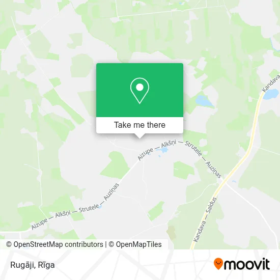 Rugāji map