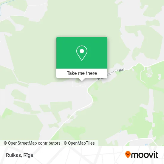 Ruikas map