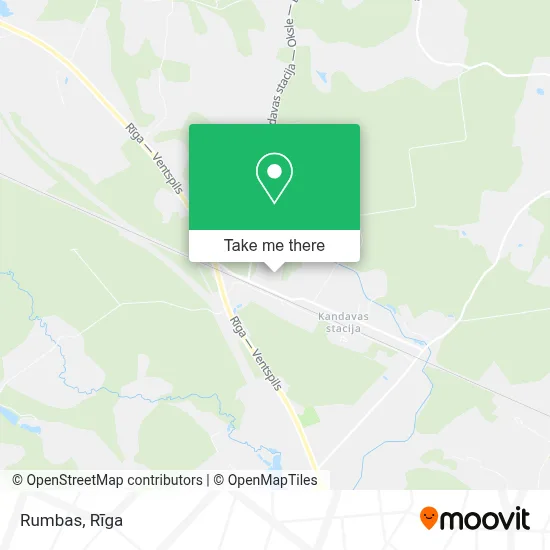 Rumbas map