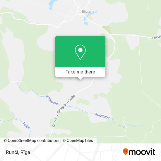 Runči map