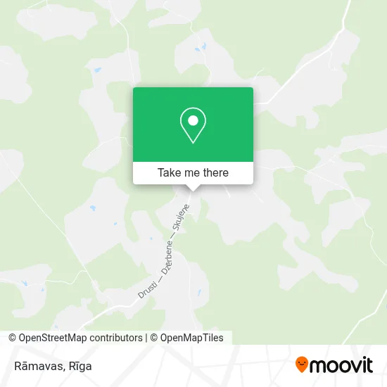 Rāmavas map