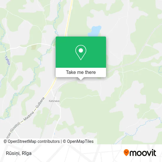 Rūsiņi map