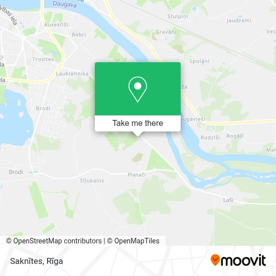 Saknītes map