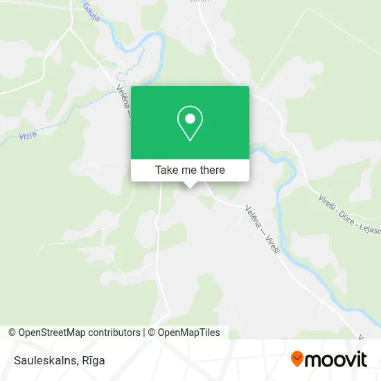 Sauleskalns map