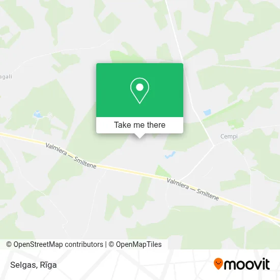 Selgas map