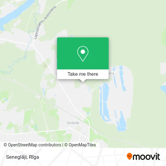 Seneglāji map