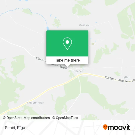 Senči map