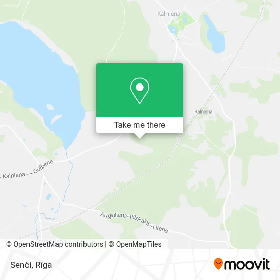 Senči map